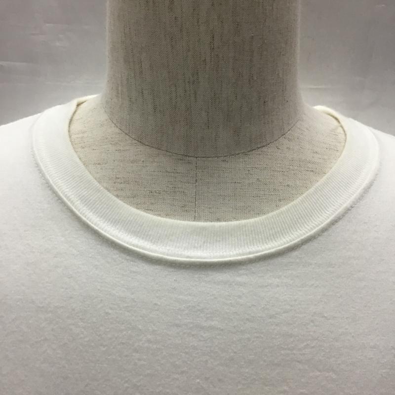 ダブルタップス WTAPS Tシャツ 半袖 クルーネック ロゴ、文字 白 / ホワイト / メンズ USED 古着 中古 10119170