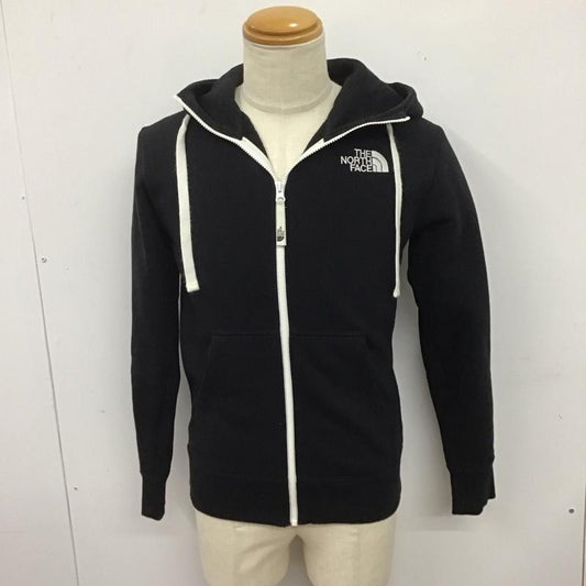 ザノースフェイス THE NORTH FACE パーカー 長袖 nt11930 リアビューフルジップスウェットパーカー スウェットパーカー S ロゴ、文字 黒 / ブラック /  メンズ USED 古着 中古 10125521
