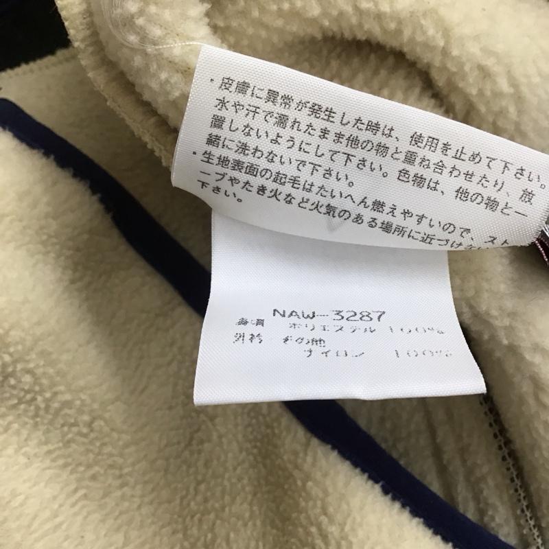 ザノースフェイス THE NORTH FACE ジャケット、上着 ジャケット、ブレザー NAW-3287 フリースジャケット M ロゴ、文字 ベージュ / ベージュ / X 紺 / ネイビー / レディース USED 古着 中古 10108298