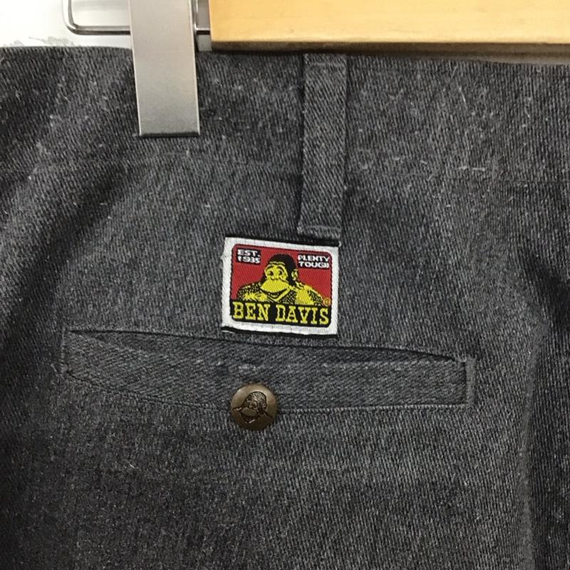 ベンデイビス BEN DAVIS パンツ ワークパンツ、ペインターパンツ 32インチ 無地 灰 / グレー / メンズ USED 古着 中古 10128808