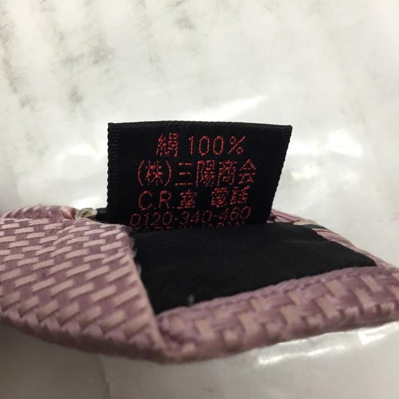 バーバリーブラックレーベル BURBERRY BLACK LABEL ネクタイ ネクタイ 絹 シルク 総柄 桃 / ピンク / メンズ USED 古着 中古 10110626