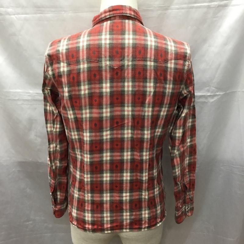 フラットヘッド The Flat Head シャツ、ブラウス 長袖 長袖シャツ カラーシャツ ポケットシャツ 長袖カットソー チェックシャツ 38 チェック マルチカラー / マルチカラー / メンズ USED 古着 中古 10114053