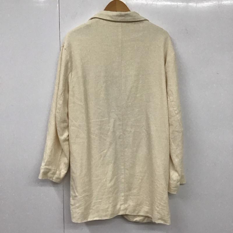 ニコアンド niko and... ジャケット、上着 ジャケット、ブレザー 87314400 FREE 無地 アイボリー / アイボリー / レディース USED 古着 中古 10131047