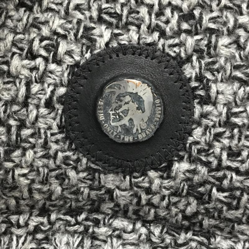 ディーゼル DIESEL ジャケット、上着 ダウンベスト S 灰 / グレー / メンズ USED 古着 中古 10137894