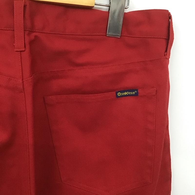 オシュコシュ OSHKOSH ボトムス ボトムス 721-5200 カラーパンツ 34 無地 赤 / レッド / メンズ USED 古着 中古 10107051