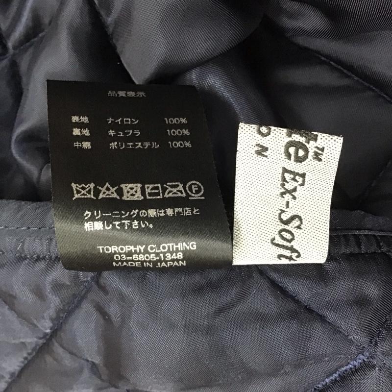 トロフィークロージング TROPHY CLOTHING ベスト ベスト ベスト キルティングベスト ノースリーブカットソー M 無地 紺 / ネイビー / メンズ USED 古着 中古 10110986