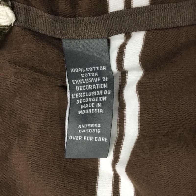 アバクロンビーアンドフィッチ ABERCROMBIE&FITCH ポロシャツ 半袖 半袖ポロシャツ カラーシャツ 半袖カットソー M ロゴ、文字 白 / ホワイト / X 茶 / ブラウン / メンズ USED 古着 中古 10108938