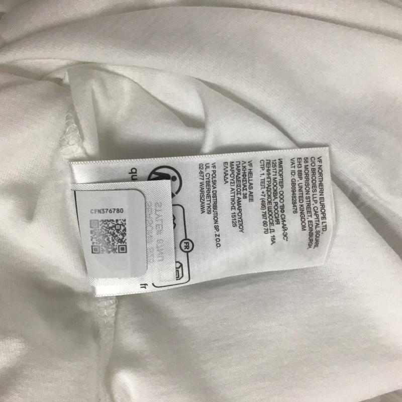 ザノースフェイス THE NORTH FACE Tシャツ 半袖 NF0A87NUFN41 L ロゴ、文字 X プリント 白 / ホワイト / メンズ USED 古着 中古 10132503