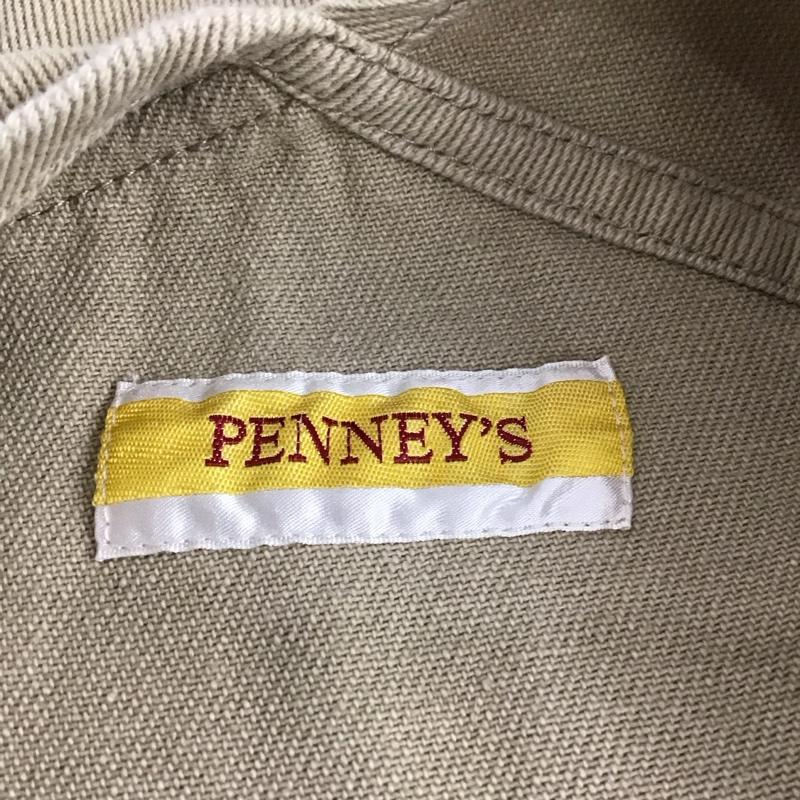 ペニーズ PENNEY S サロペット・オーバーオール サロペット、オーバーオール F19-LG-156 FREAKS STORE別注 ロゴ、文字 ベージュ / ベージュ / レディース USED 古着 中古 10117378