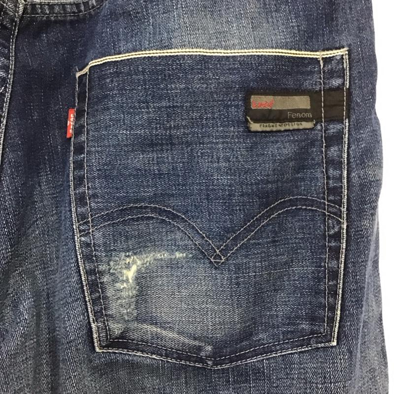 リーバイスフェノム LEVI S Fenom パンツ デニム、ジーンズ 36インチ ダメージ加工 インディゴ / インディゴ / メンズ USED 古着 中古 10134084