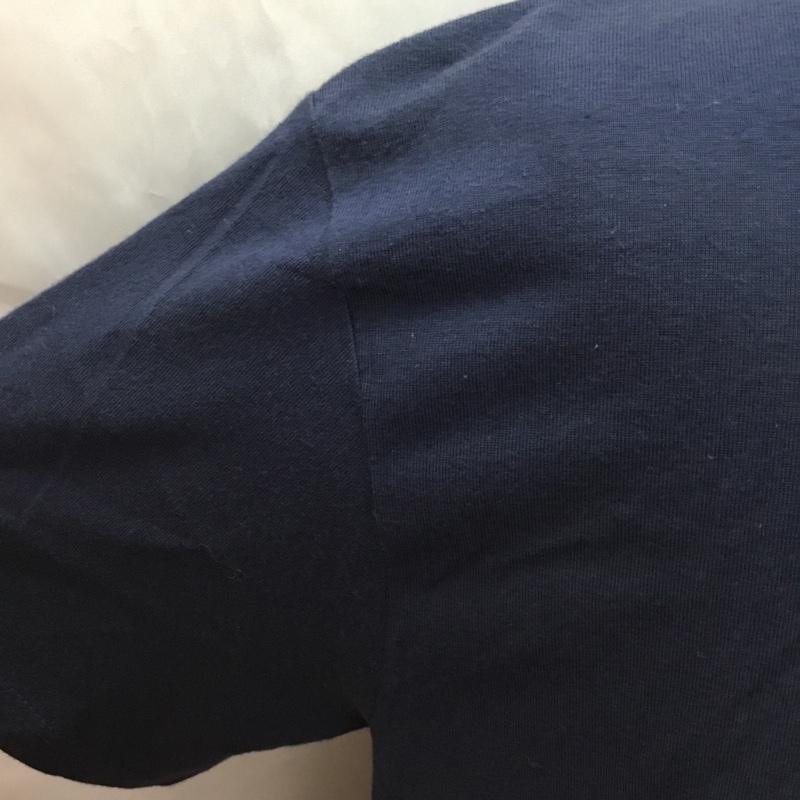 古着 USED Tシャツ 半袖 半袖カットソー プリントTシャツ クルーネックカットソー スポーツウェア M プリント 紺 / ネイビー / メンズ USED 古着 中古 10109006