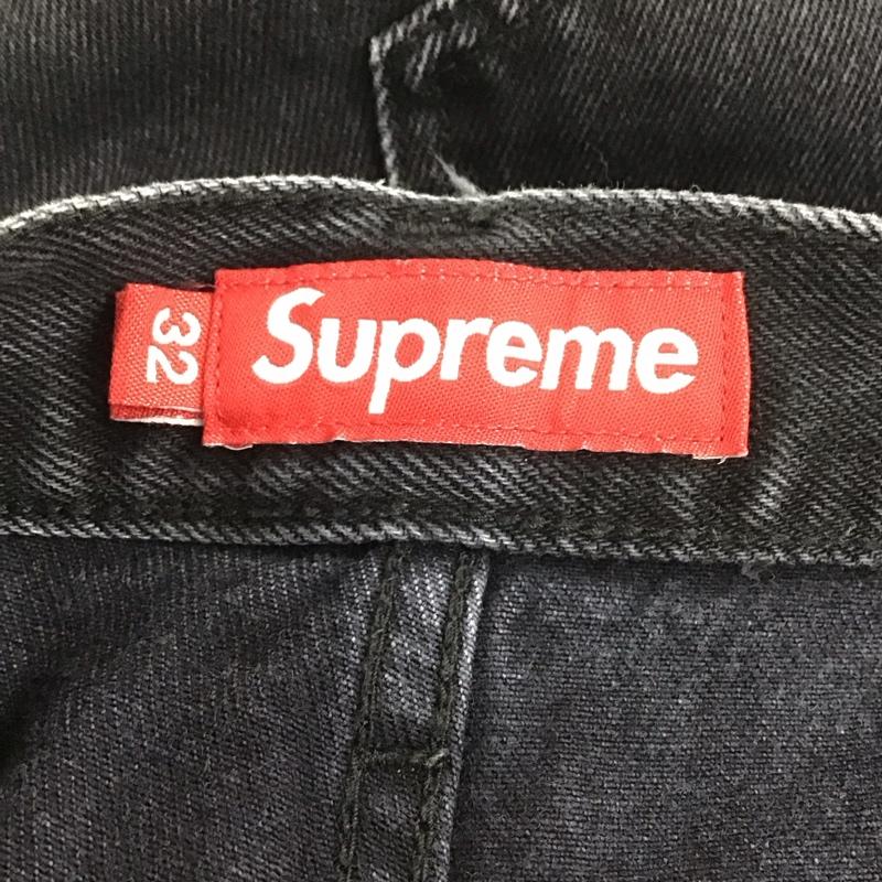 シュプリーム Supreme パンツ デニム、ジーンズ 24SS Baggy Jean バギーデニム 32 32 ロゴ、文字 黒 / ブラック / メンズ USED 古着 中古 10133264