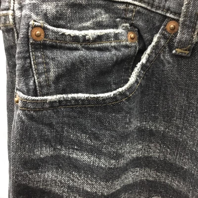 リーバイストラウスアンドコー Levi Strauss & co. パンツ デニム、ジーンズ デニムパンツ ストレートパンツ カジュアルパンツ ジーンズ 32インチ 無地 黒 / ブラック /  メンズ USED 古着 中古 10121923