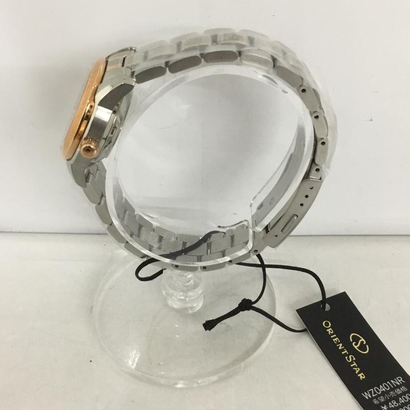 オリエントスター ORIENTSTAR 腕時計 アナログ(自動巻き) WZ0401NR NR1B-PO-B ロゴ、文字 銀 / シルバー / レディース USED 古着 中古 10127060
