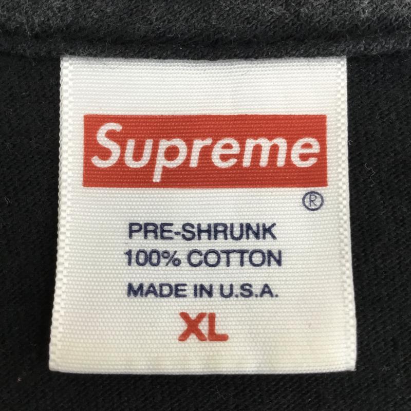 シュプリーム Supreme Tシャツ 半袖 Cross Box Logo tee XL ロゴ、文字 黒 / ブラック / メンズ USED 古着 中古 10138860