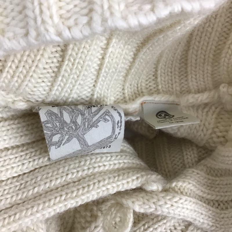 ティンバーランド Timberland ニット、セーター 長袖 長袖ニットカットソー ニット セーター タートルネックニット M 白 / ホワイト / メンズ USED 古着 中古 10112836