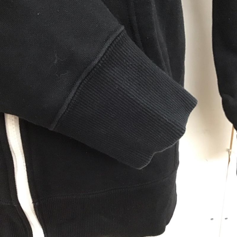 ザノースフェイス THE NORTH FACE パーカー 長袖 nt62130 リアビューフルジップフーディー スウェットパーカー S ロゴ、文字 黒 / ブラック /  メンズ USED 古着 中古 10125610