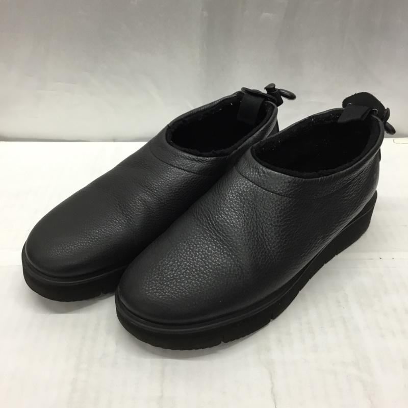 トシノスケ タケガハラ TOSHINOSUKE TAKEGAHARA カジュアルシューズ カジュアルシューズ BEAUTIFUL SHOES モックシューズ スリッポン 24.5 24.5cm 無地 黒 / ブラック / レディース USED 古着 中古 10119989