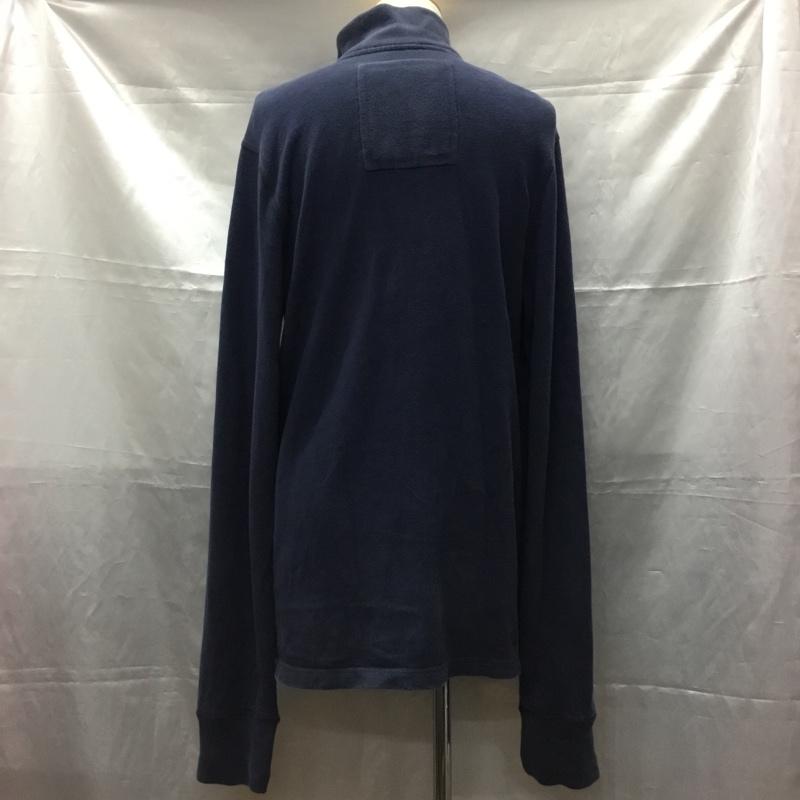 ホリスター Hollister トレーナー 長袖 スウェット XL ロゴ、文字 紺 / ネイビー / メンズ USED 古着 中古 10109640