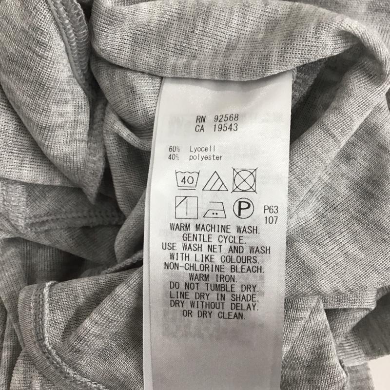 ニジュウサンク 23区 カーディガン 長袖 40 無地 灰 / グレー / レディース USED 古着 中古 10121168