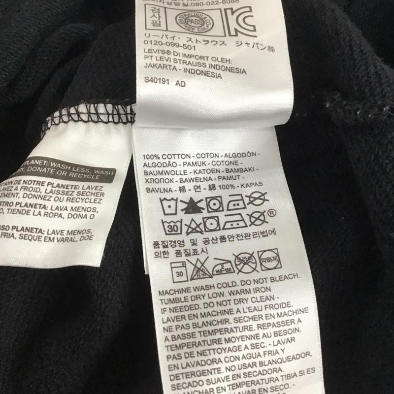 リーバイス Levi s トレーナー 長袖 長袖 L ロゴ、文字 黒 / ブラック / メンズ USED 古着 中古 10141871