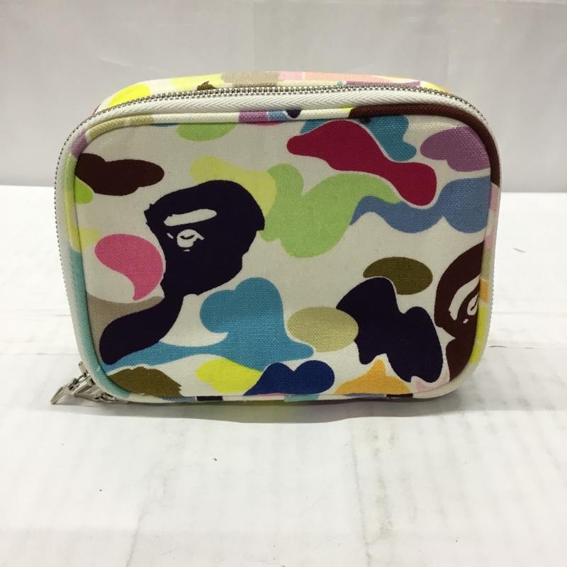 アベイシングエイプ A BATHING APE ファッション小物 ファッション小物 ポーチ 総柄 マルチカラー / マルチカラー / メンズ USED 古着 中古 10110068