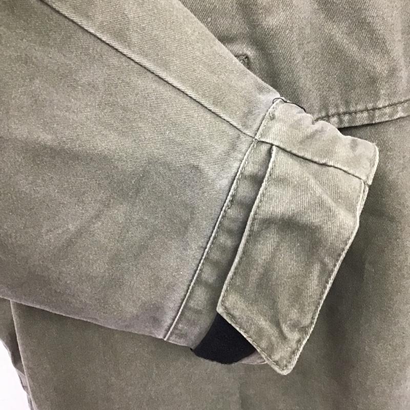 ザラメン ZARA MAN ジャケット、上着 ジャケット、ブレザー プルオーバーミリタリージャケット カジュアルジャケット パーカー アウター XL 無地 カーキ / カーキ / メンズ USED 古着 中古 10105613