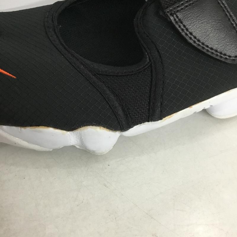 ナイキ NIKE スニーカー スニーカー DN1338-001 WMNS AIR RIFT BR 26cm 26.0cm ロゴ、文字 黒 / ブラック / X 白 / ホワイト / X 橙 / オレンジ / メンズ USED 古着 中古 10144351
