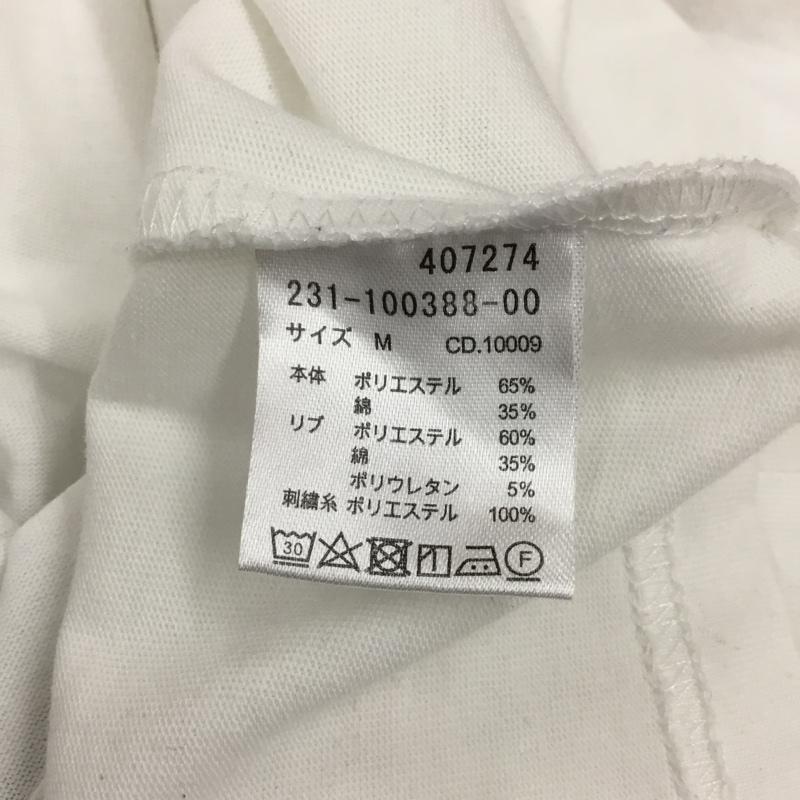 イング INGNI Tシャツ 半袖 231-100388-00 BACKサークルロゴチュニックTシャツ 半袖カットソー プリントTシャツ M プリント 白 / ホワイト / レディース USED 古着 中古 10113322