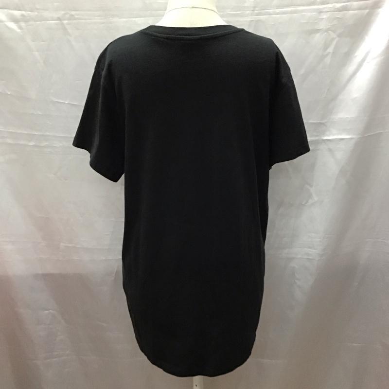 リーバイス Levi s Tシャツ 半袖 39185‐0008 クルーネック L ロゴ、文字 黒 / ブラック / レディース USED 古着 中古 10115534