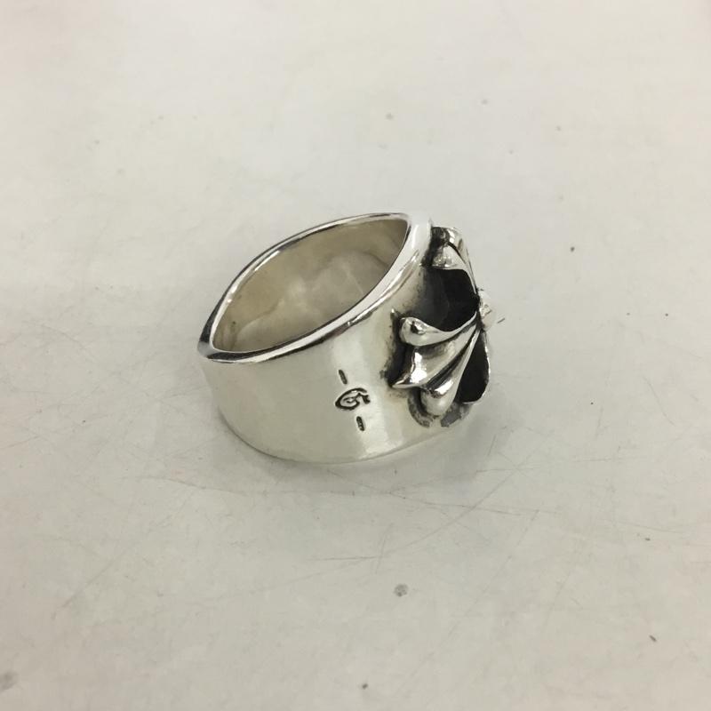 ゴッドサイズ GODSIZE アクセサリー 指輪 Cross Ring クロスリング 21号 銀 / シルバー / メンズ USED 古着 中古 10136392