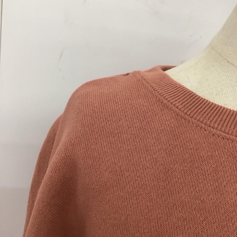 フリークスストア FREAK S STORE トレーナー 長袖 FREE 無地 桃 / ピンク / レディース USED 古着 中古 10114154