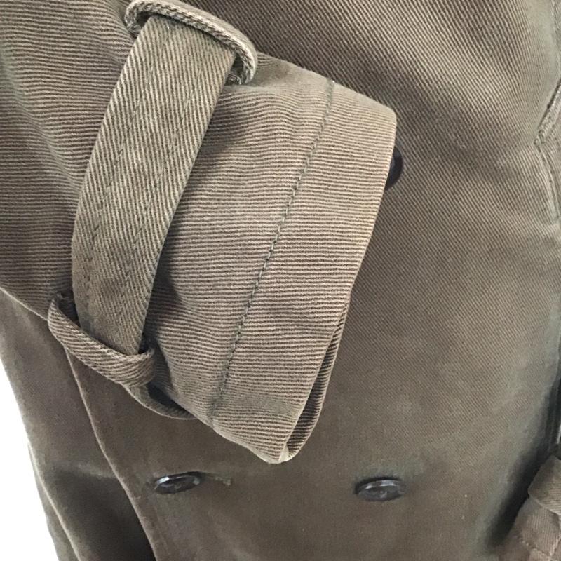 ニックアシュレイ NICKASHLEY コート トレンチコート 8EN03-729-59 L 無地 茶 / ブラウン / メンズ USED 古着 中古 10111570