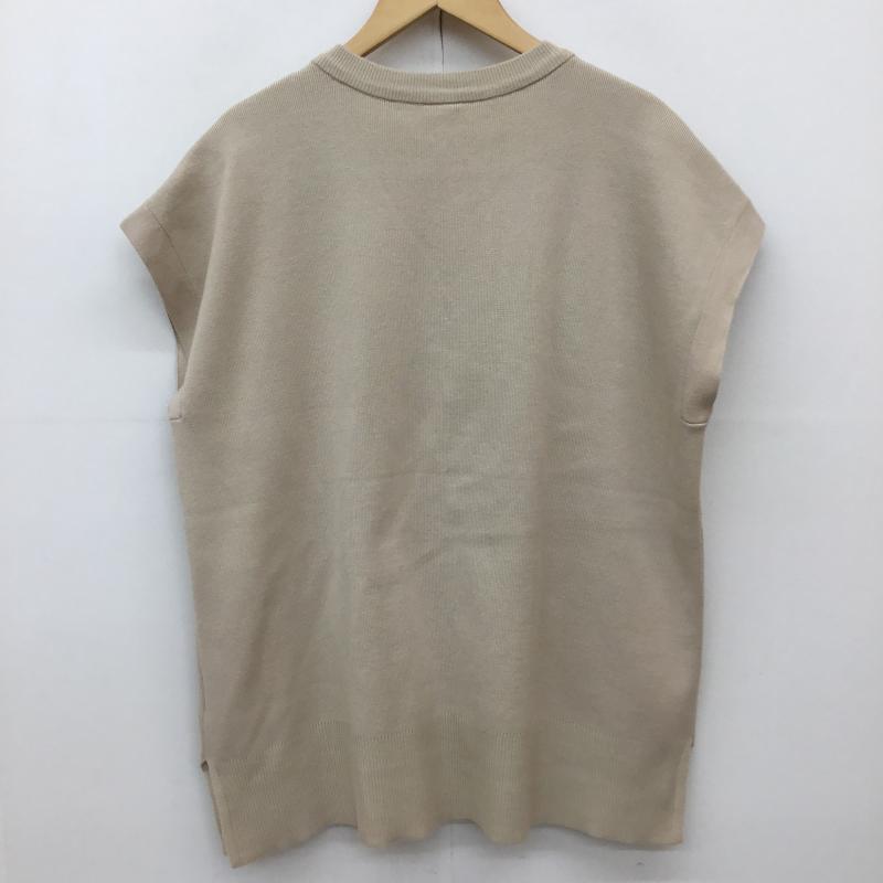 ココ ディール COCO DEAL ベスト ベスト 2 無地 ベージュ / ベージュ / レディース USED 古着 中古 10135642
