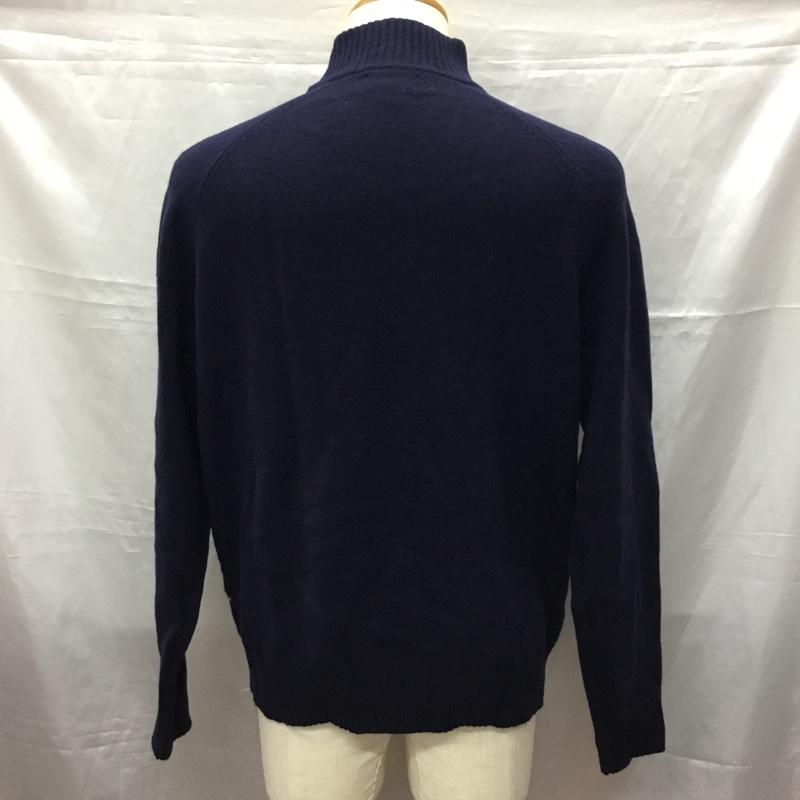 ブルックスブラザーズ BROOKS BROTHERS ニット、セーター 長袖 長袖ニットカットソー ニット セーター ジップネックニット M プリント マルチカラー / マルチカラー / メンズ USED 古着 中古 10113876