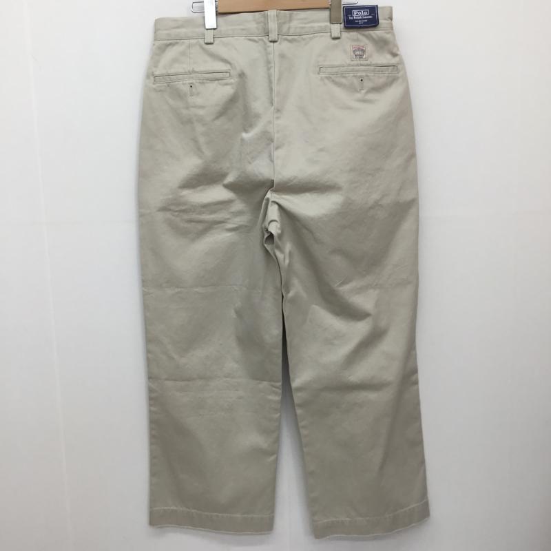 ポロラルフローレン POLO RALPH LAUREN パンツ チノパン BEAMS別注 32インチ 無地 ベージュ / ベージュ / メンズ USED 古着 中古 10136214