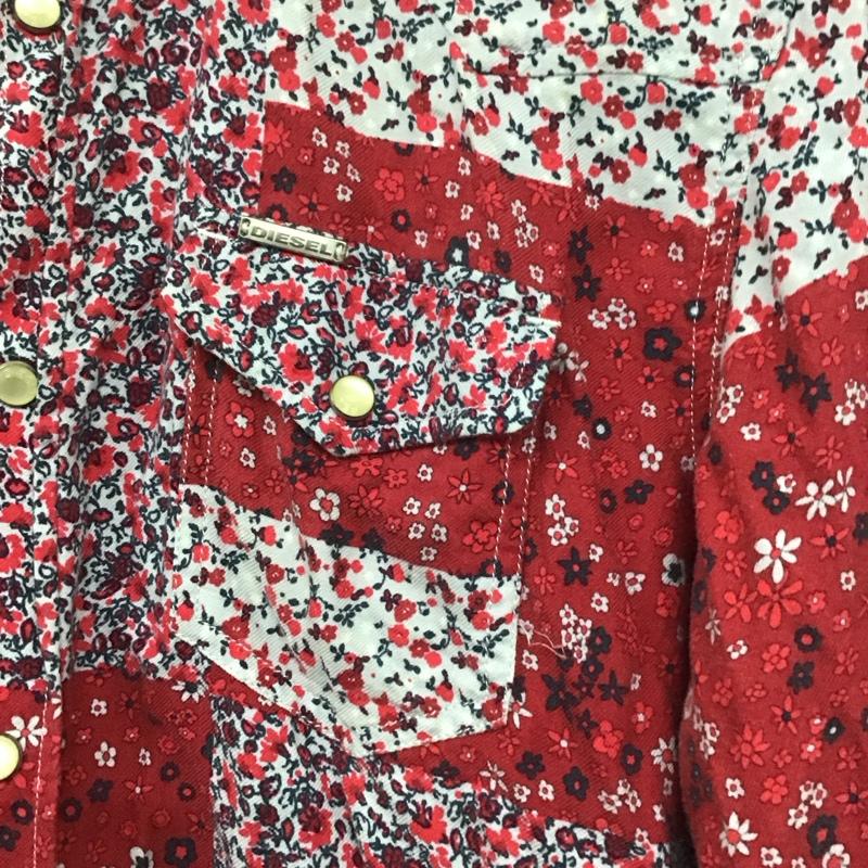 ディーゼル DIESEL シャツ、ブラウス 長袖 長袖シャツ 総柄シャツ カラーシャツ ポケットシャツ S プリント マルチカラー / マルチカラー / メンズ USED 古着 中古 10139046