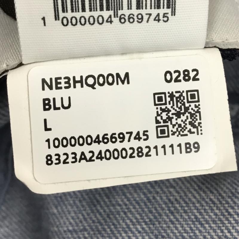 ザノースフェイス THE NORTH FACE 帽子 ハット デニム生地 バケットハット NE3HQ00M FREE ロゴ、文字 青 / ブルー / メンズ USED 古着 中古 10135650
