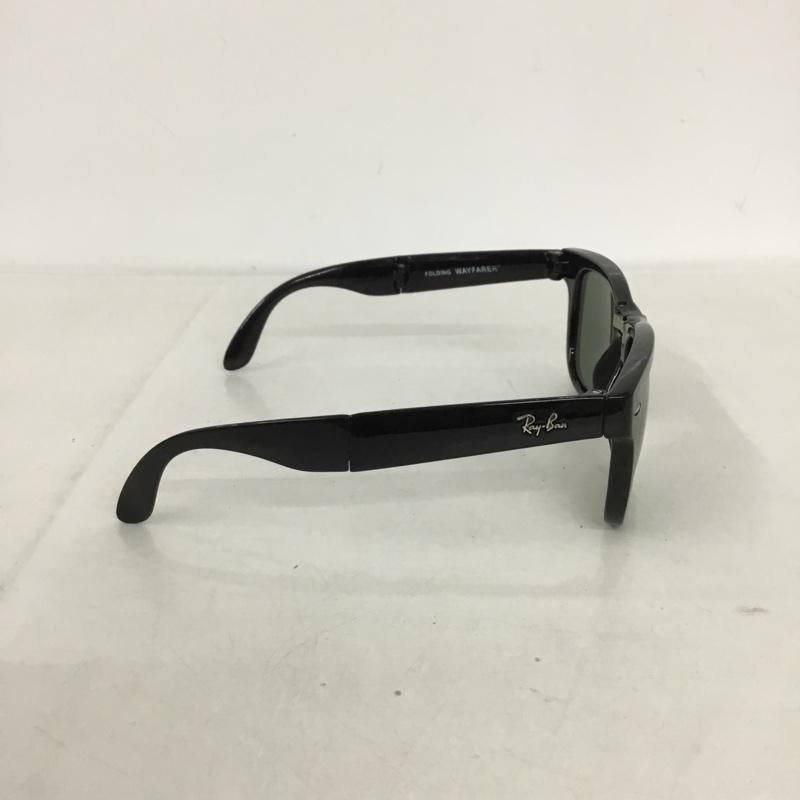 レイバン Ray-Ban めがね・サングラス サングラス FOLDING WAYFARER 折りたたみ ロゴ、文字 黒 / ブラック / メンズ USED 古着 中古 10131806
