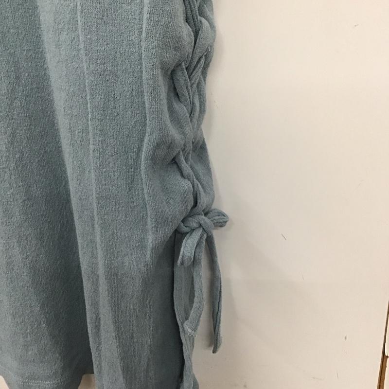 ヨギー・サンクチュアリ yoggy sanctuary タンクトップ タンクトップ ヨガウェア 無地 水色 / ライトブルー / レディース USED 古着 中古 10133867