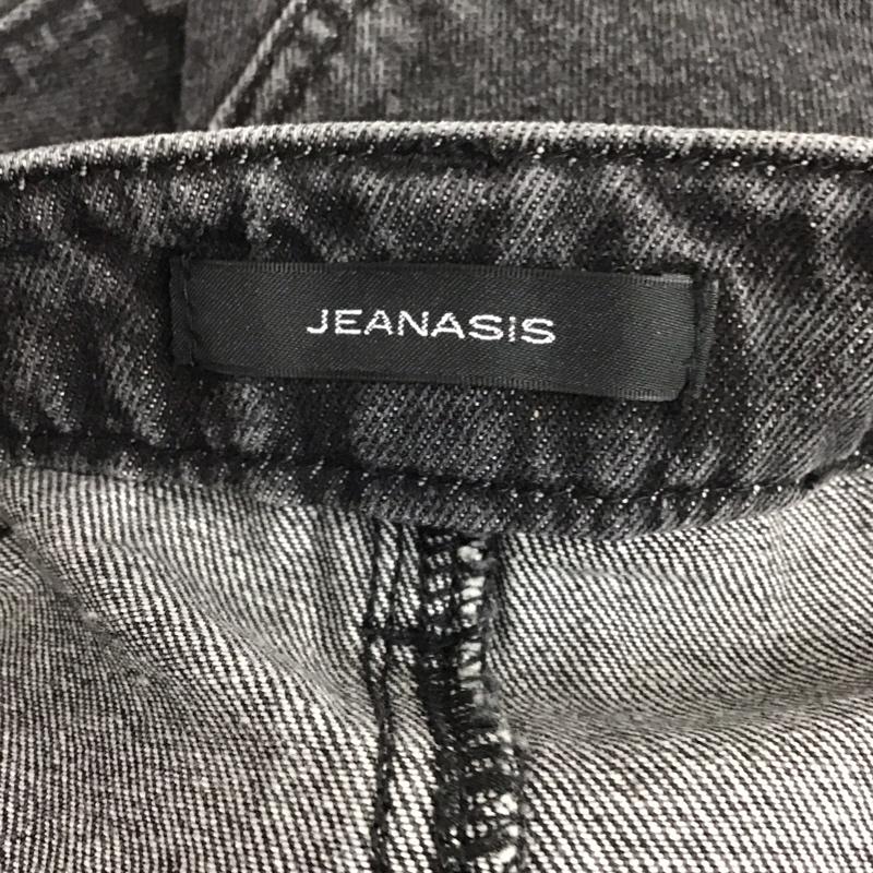 ジーナシス JEANASIS パンツ デニム、ジーンズ JS050757AA M 無地 黒 / ブラック / レディース USED 古着 中古 10137250