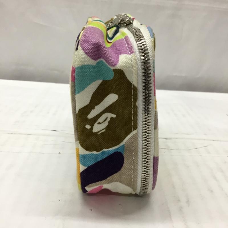 アベイシングエイプ A BATHING APE ファッション小物 ファッション小物 ポーチ 総柄 マルチカラー / マルチカラー / メンズ USED 古着 中古 10110071