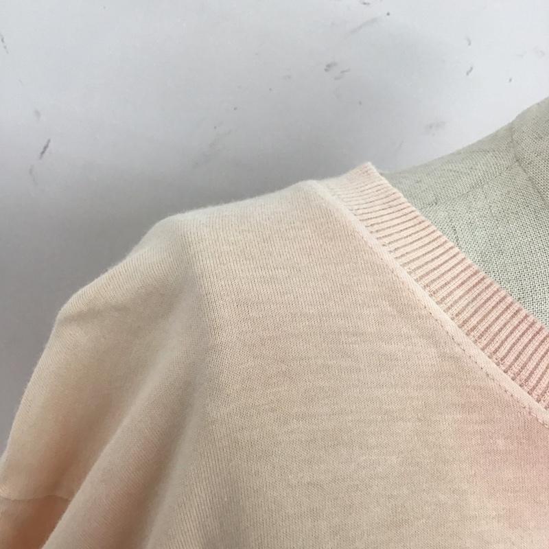 ザラ ZARA Tシャツ 長袖 0438 329 620 NIRVANA ロンT バックプリント L ロゴ、文字 桃 / ピンク / レディース USED 古着 中古 10109478