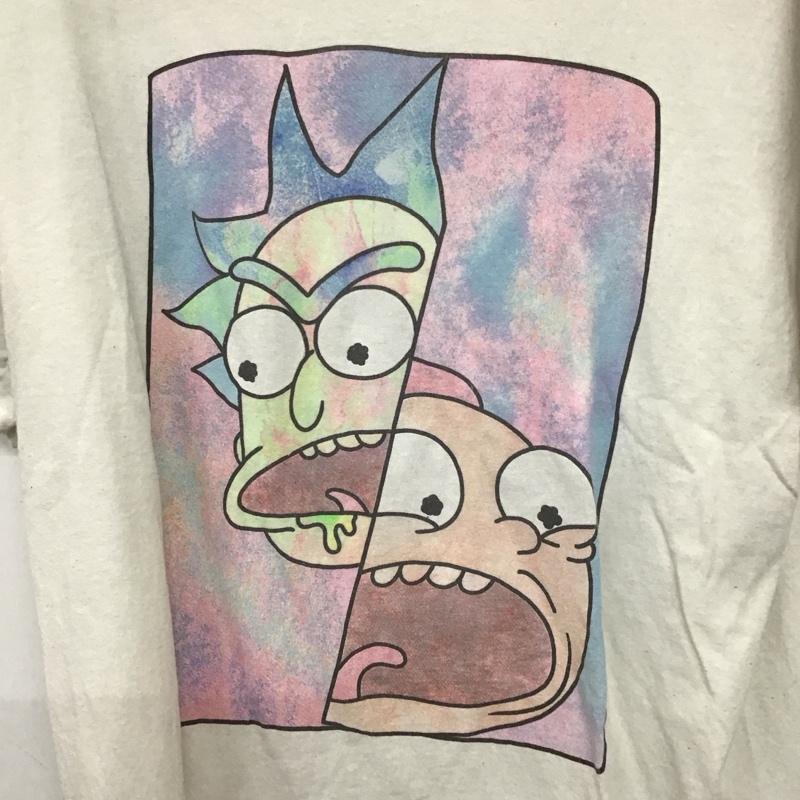 古着 USED Tシャツ 半袖 半袖カットソー プリントTシャツ クルーネックカットソー 古着 L プリント 白 / ホワイト / メンズ USED 古着 中古 10138625