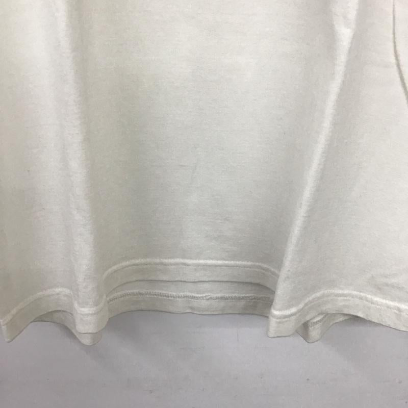 ナンバーナイン NUMBER (N)INE Tシャツ 半袖 半袖カットソー プリントTシャツ クルーネックカットソー romp 2 プリント 白 / ホワイト / メンズ USED 古着 中古 10137119