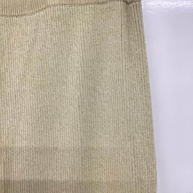 スライ SLY スカート ロングスカート 030FSZ71-6740 MELANGE KNIT SK ニットスカート FREE 無地 アイボリー / アイボリー / レディース USED 古着 中古 10138878