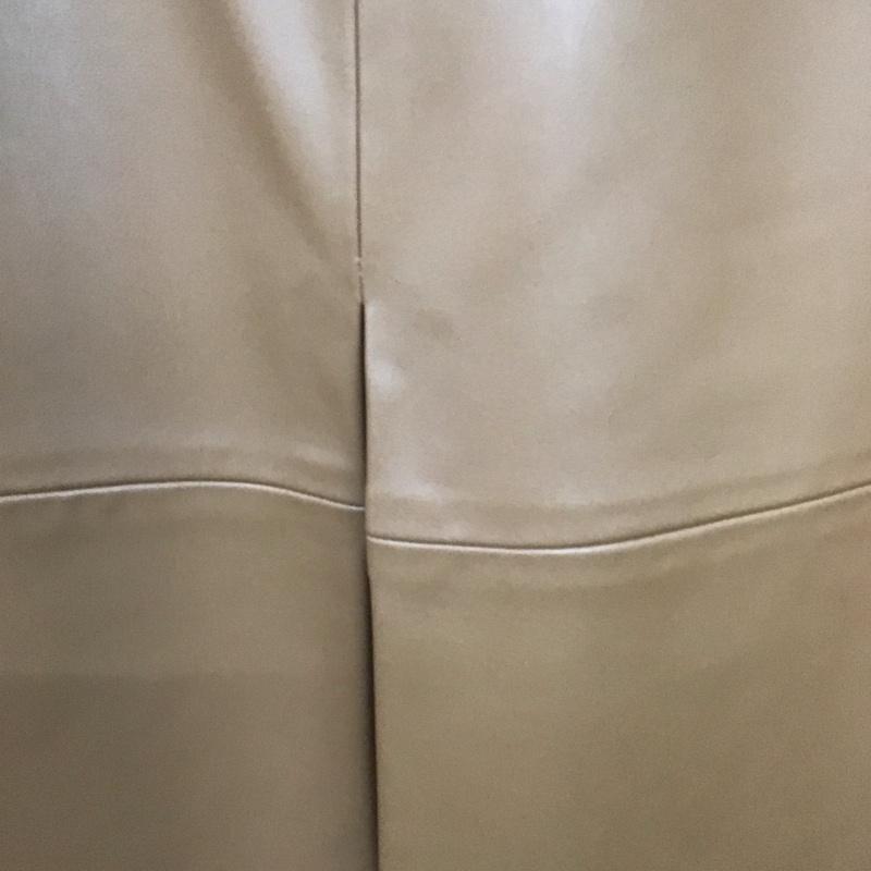 ザラ ZARA スカート ロングスカート 3046 263 700 フェイクレザー タグ付き L 無地 茶 / ブラウン / レディース USED 古着 中古 10138896