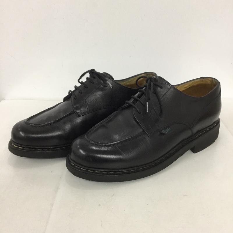 パラブーツ Paraboot 革靴 革靴 34013 7 1/2 7.5 レザーシューズ 無地 黒 / ブラック / メンズ USED 古着 中古 10133894