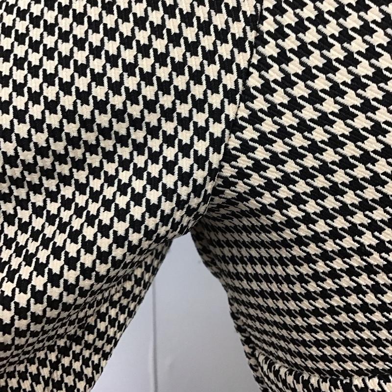 ザラ ZARA シャツ、ブラウス 長袖 長袖シャツ カラーシャツ 長袖カットソー 総柄シャツ M 総柄 黒 / ブラック / X ベージュ / ベージュ / レディース USED 古着 中古 10118610