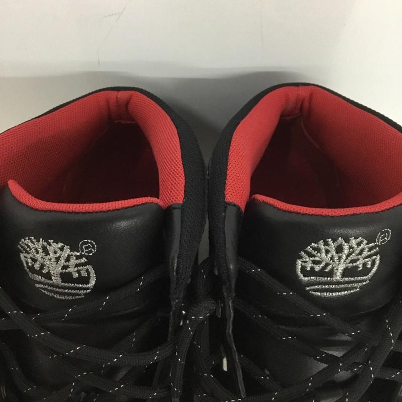 ティンバーランド Timberland スニーカー スニーカー A17LZ 27cm ハイカット 27.0cm ワンポイント 黒 / ブラック / メンズ USED 古着 中古 10146521